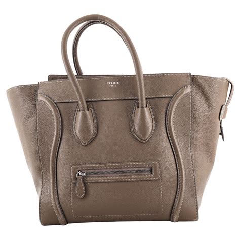 celine leather knot bag|Celine mini leather bag.